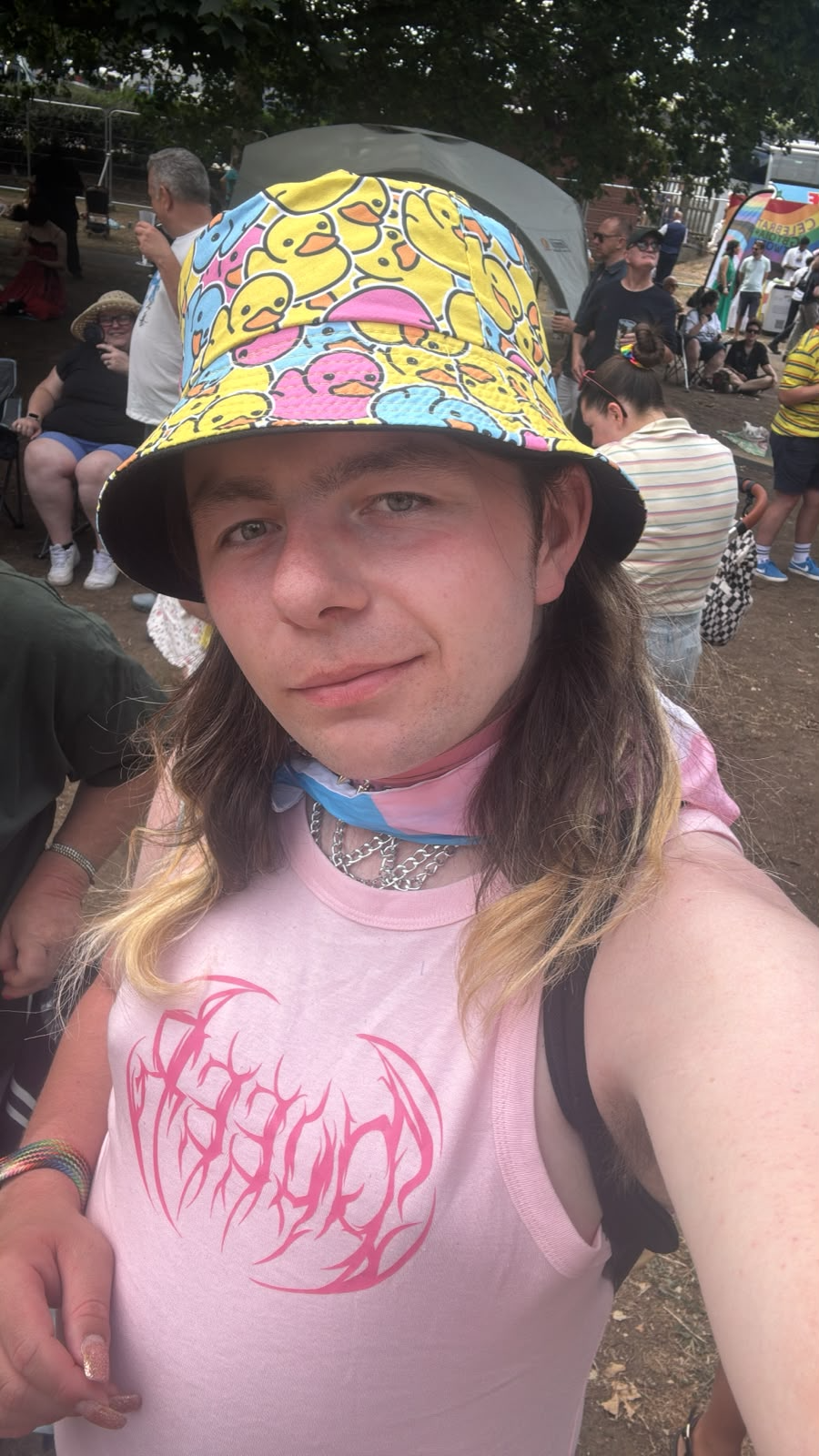 Hannah smiling